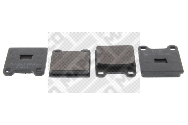 Brake Pad Set, disc brake (6088)