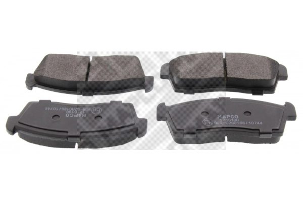 Brake Pad Set, disc brake (6893)