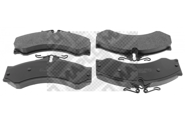 Brake Pad Set, disc brake (6749)