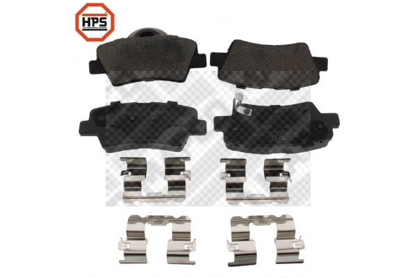 Brake Pad Set, disc brake (6620HPS)