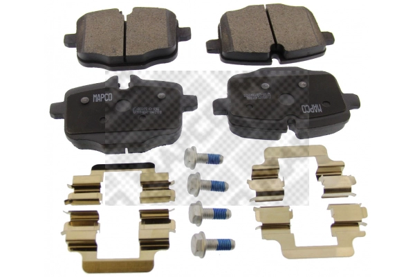 Brake Pad Set, disc brake (6033HPS)