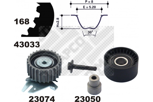 Timing Belt Kit (23034)