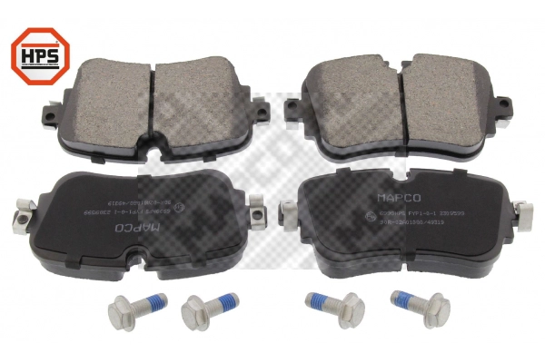 Brake Pad Set, disc brake (6999HPS)