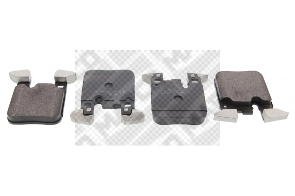 Brake Pad Set, disc brake (6638)