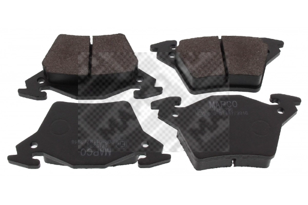 Brake Pad Set, disc brake (6591)