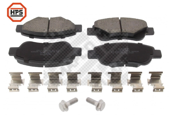 Brake Pad Set, disc brake (6806HPS)