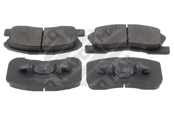 Brake Pad Set, disc brake (6727)