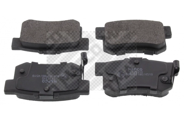 Brake Pad Set, disc brake (6529)