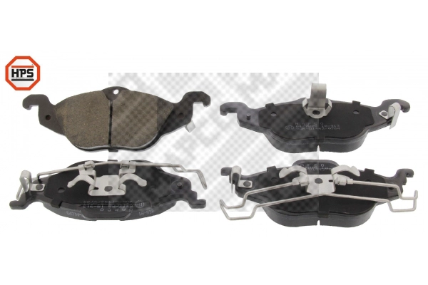 Brake Pad Set, disc brake (6477HPS)