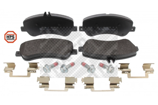 Brake Pad Set, disc brake (6703HPS)