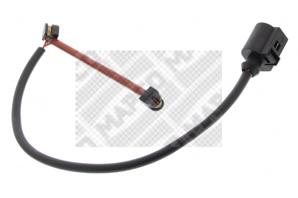 Warning Contact, brake pad wear
