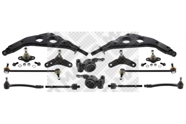Control/Trailing Arm Kit, wheel suspension (53679)