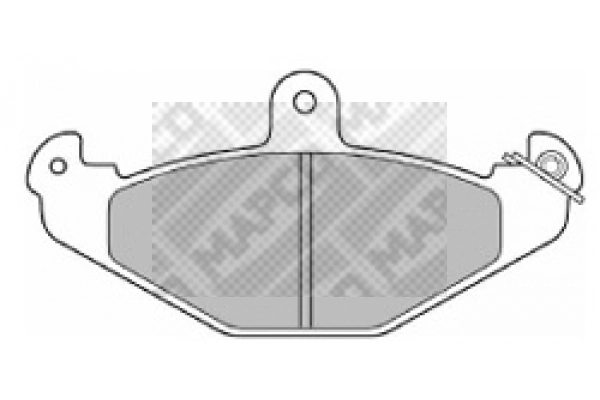 Brake Pad Set, disc brake (6462)
