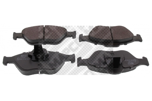 Brake Pad Set, disc brake (6672)
