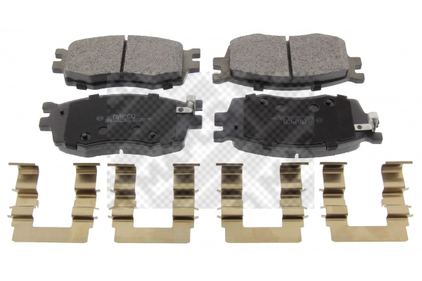 Brake Pad Set, disc brake (6617)