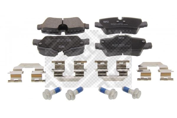 Brake Pad Set, disc brake (6018)