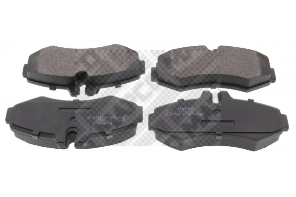 Brake Pad Set, disc brake (6522)