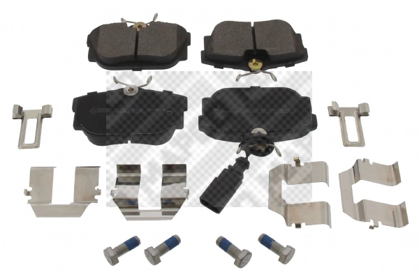 Brake Pad Set, disc brake (6715)