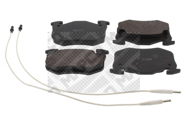 Brake Pad Set, disc brake (6277)