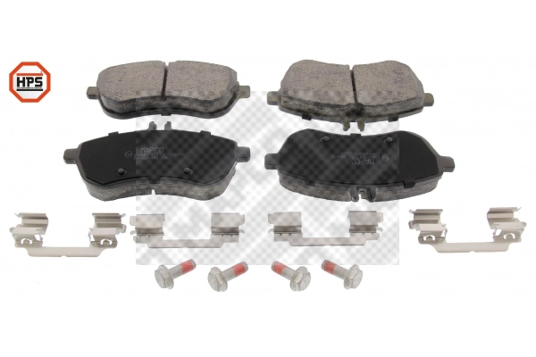 Brake Pad Set, disc brake (6862HPS)