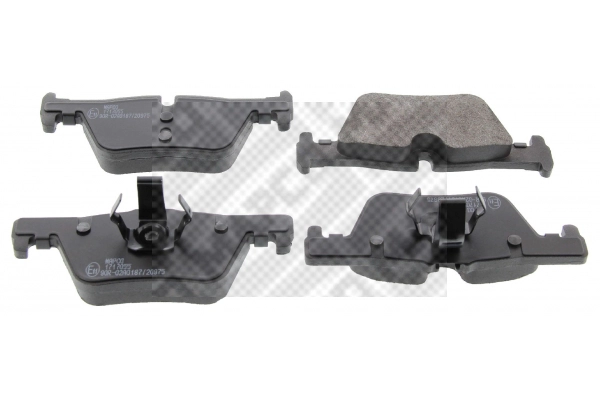 Brake Pad Set, disc brake (6637)
