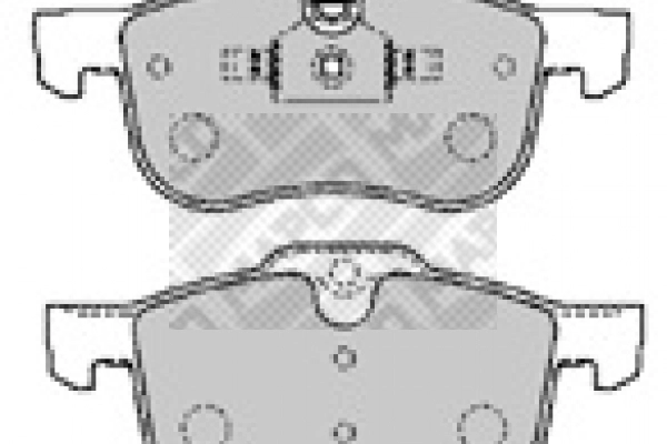 Brake Pad Set, disc brake (6547)
