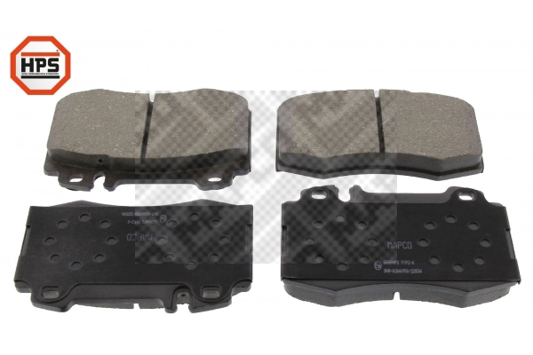 Brake Pad Set, disc brake (6699HPS)