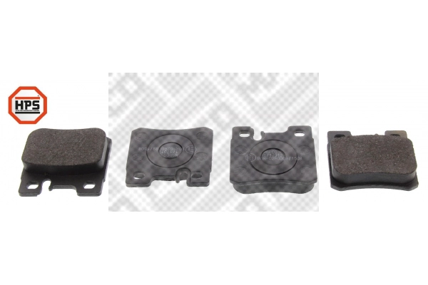 Brake Pad Set, disc brake (6706HPS)