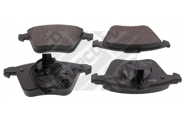 Brake Pad Set, disc brake (6632)