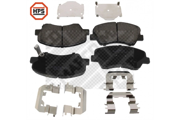 Brake Pad Set, disc brake (6619HPS)