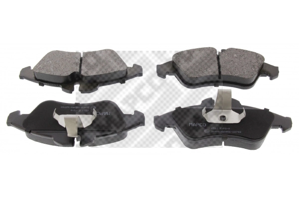 Brake Pad Set, disc brake (6512)