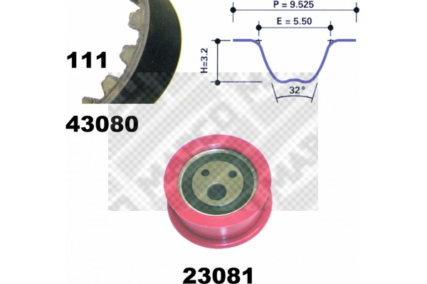 Timing Belt Kit (73081)