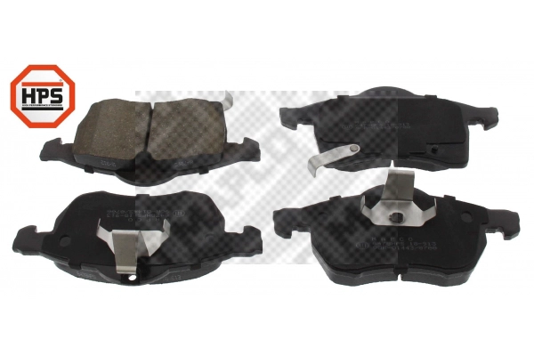Brake Pad Set, disc brake (6478HPS)