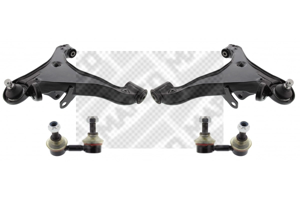 Control/Trailing Arm Kit, wheel suspension (53585)
