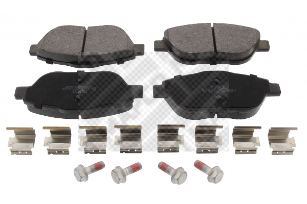 Brake Pad Set, disc brake (6614)