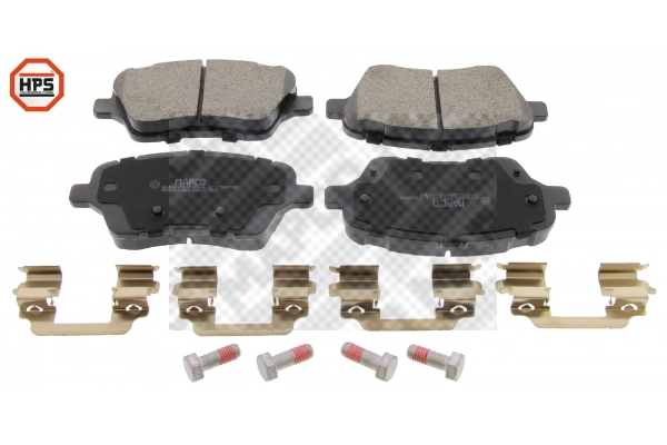 Brake Pad Set, disc brake (6610HPS)