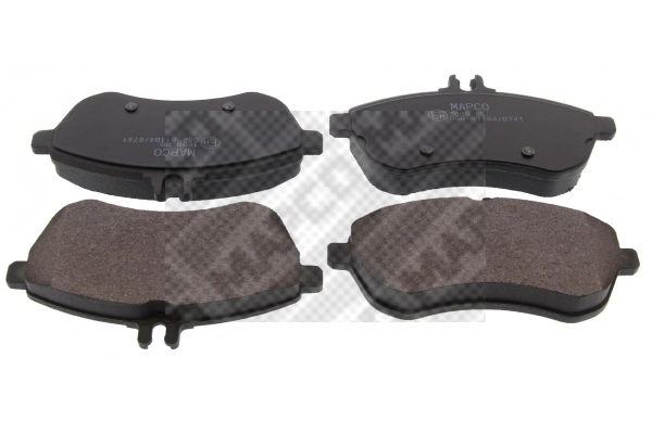Brake Pad Set, disc brake (6862)