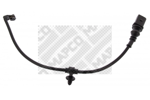 Warning Contact, brake pad wear