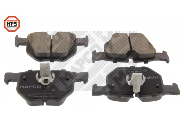 Brake Pad Set, disc brake (6719HPS)