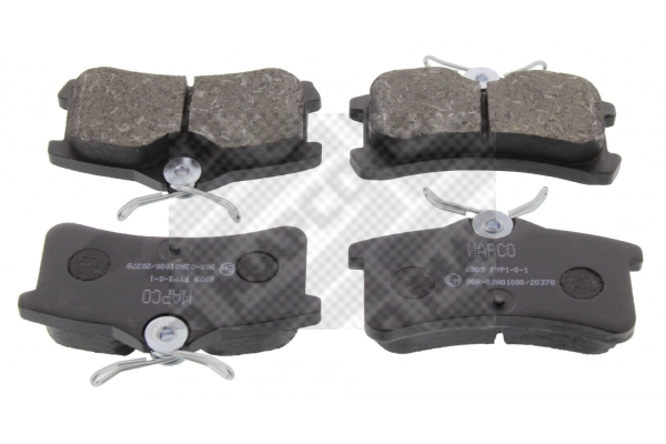 Brake Pad Set, disc brake (6909)