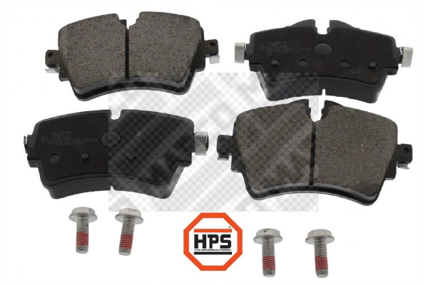 Brake Pad Set, disc brake (6114HPS)