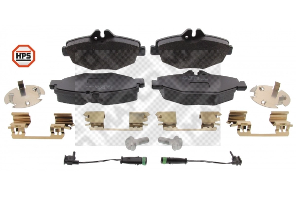 Brake Pad Set, disc brake (6745HPS)