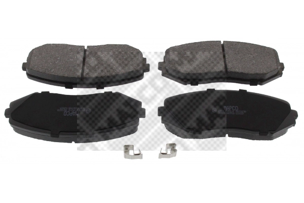 Brake Pad Set, disc brake (6972)