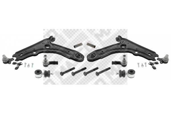 Control/Trailing Arm Kit, wheel suspension (53870/4)