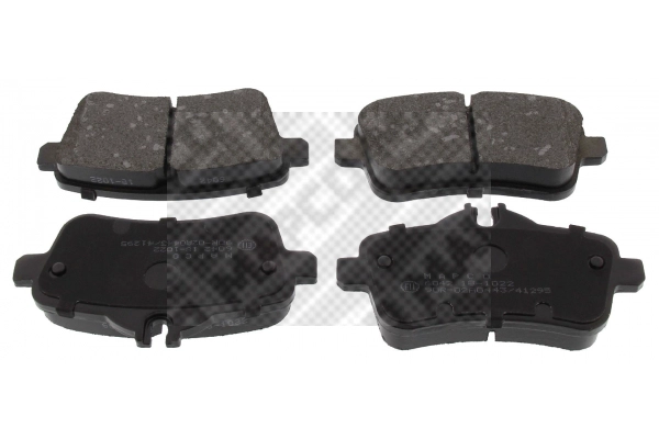 Brake Pad Set, disc brake (6042)