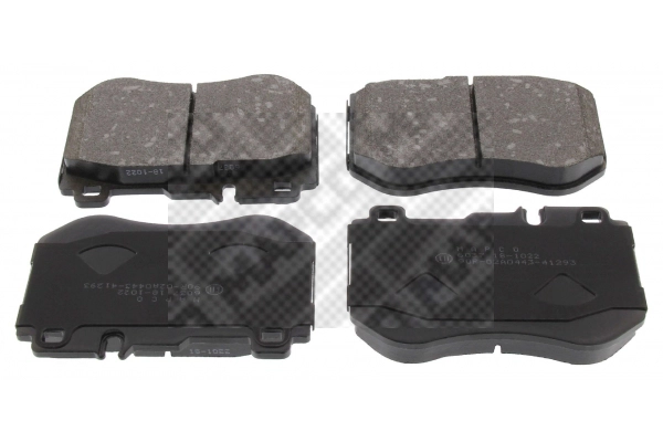 Brake Pad Set, disc brake (6037)