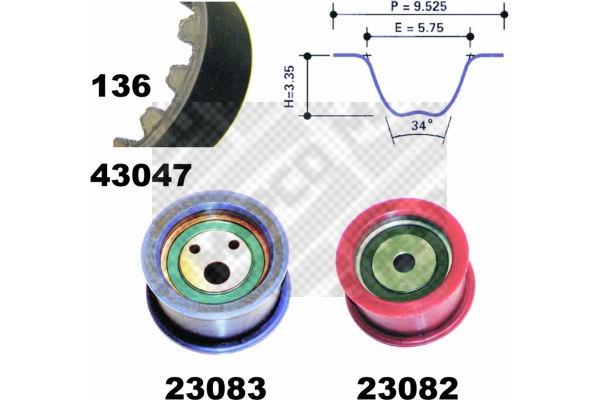 Timing Belt Kit (73080)