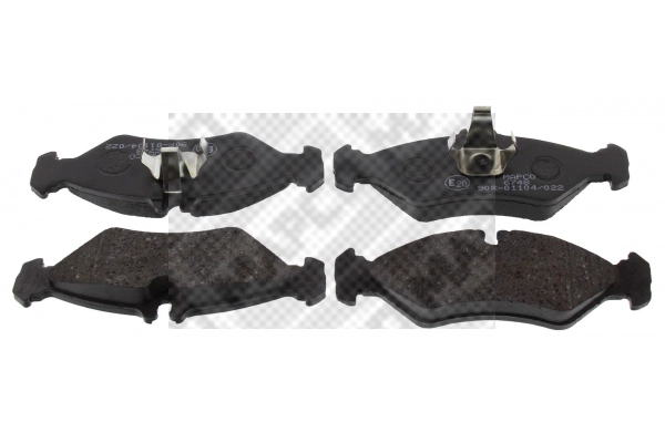 Brake Pad Set, disc brake (6748)