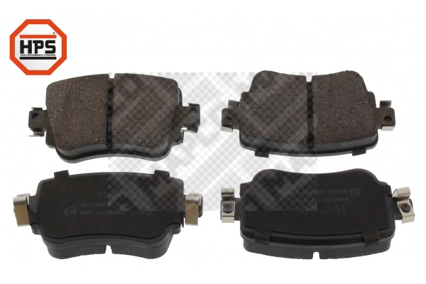 Brake Pad Set, disc brake (6993HPS)