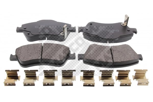 Brake Pad Set, disc brake (6662)